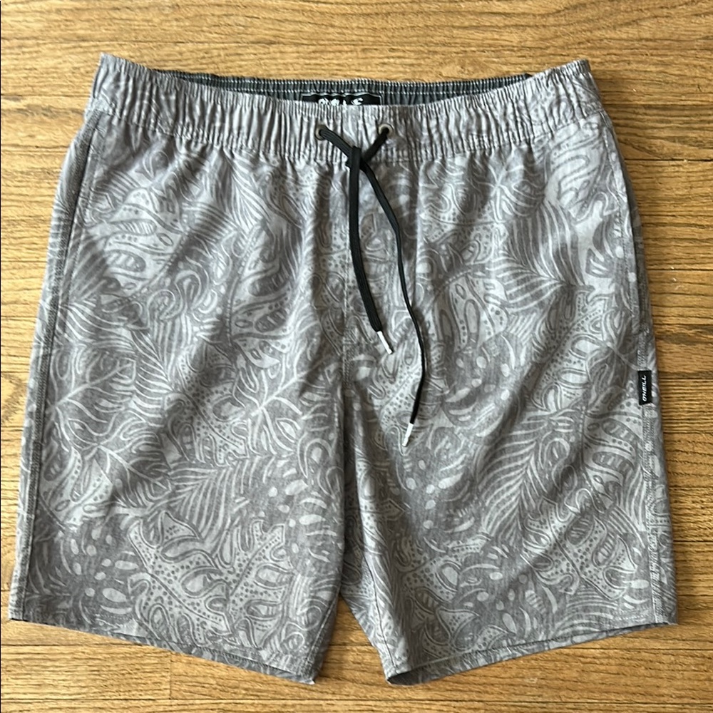 O'Neill Gray Board Shorts Quick-Dry Swimwear